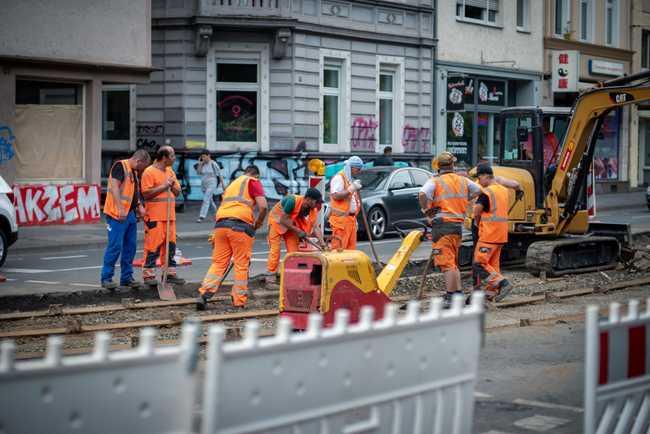 Rakennustyömaa Rakennustyömaa